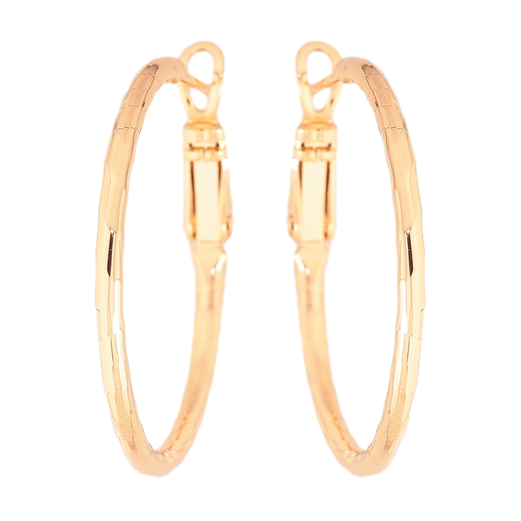 Серьги Xuping цвет Позолота 18K кольца (конго) "Декоративный узор" ø 3см фото №21 Серьги Xuping цвет Позолота 18K кольца (конго) "Декоративный узор" ø 3см фото №21