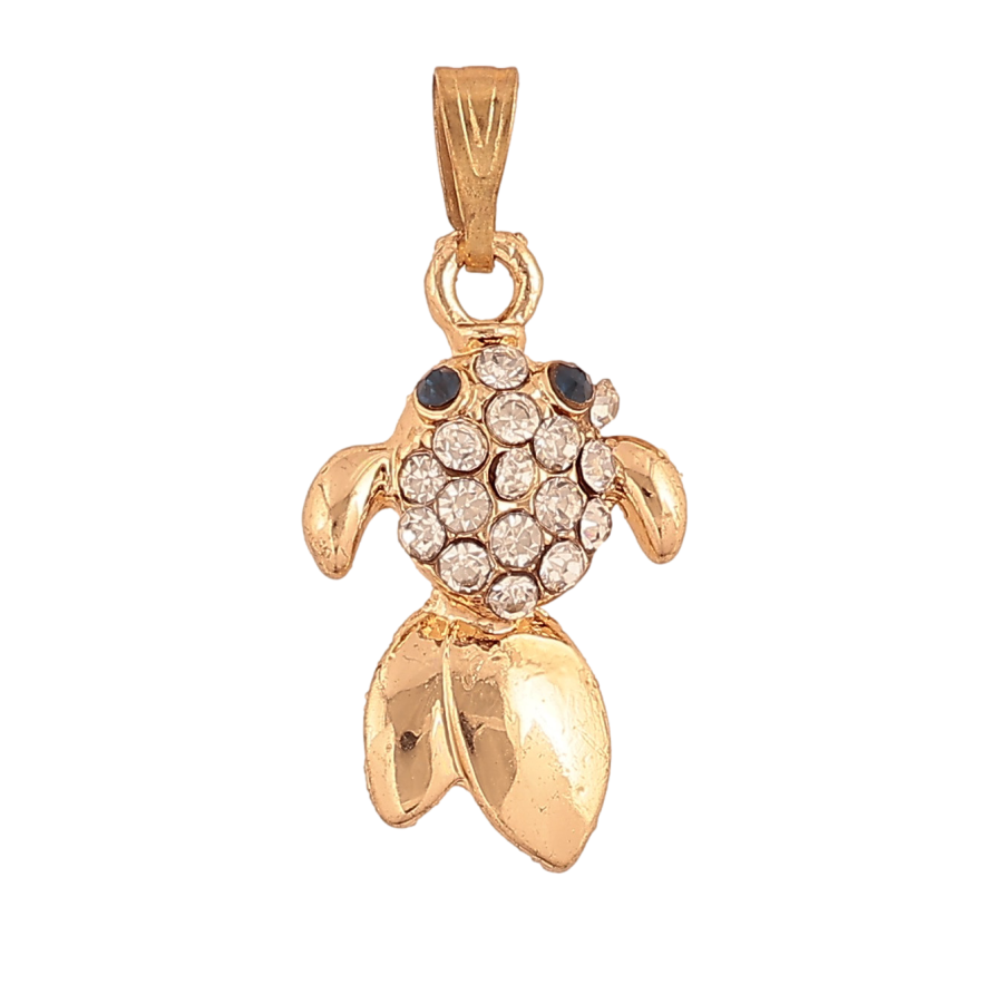 Кулон "Золотая рыбка" для цепочки до 3мм фото №1 Кулон "Золотая рыбка" для цепочки до 3мм фото №1