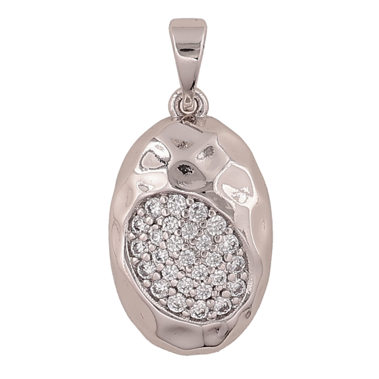 Кулон Xuping колір Родій "Овал з інкрустацією кристалами" для ланцюжка до 5мм фото №16 Кулон Xuping колір Родій "Овал з інкрустацією кристалами" для ланцюжка до 5мм фото №16