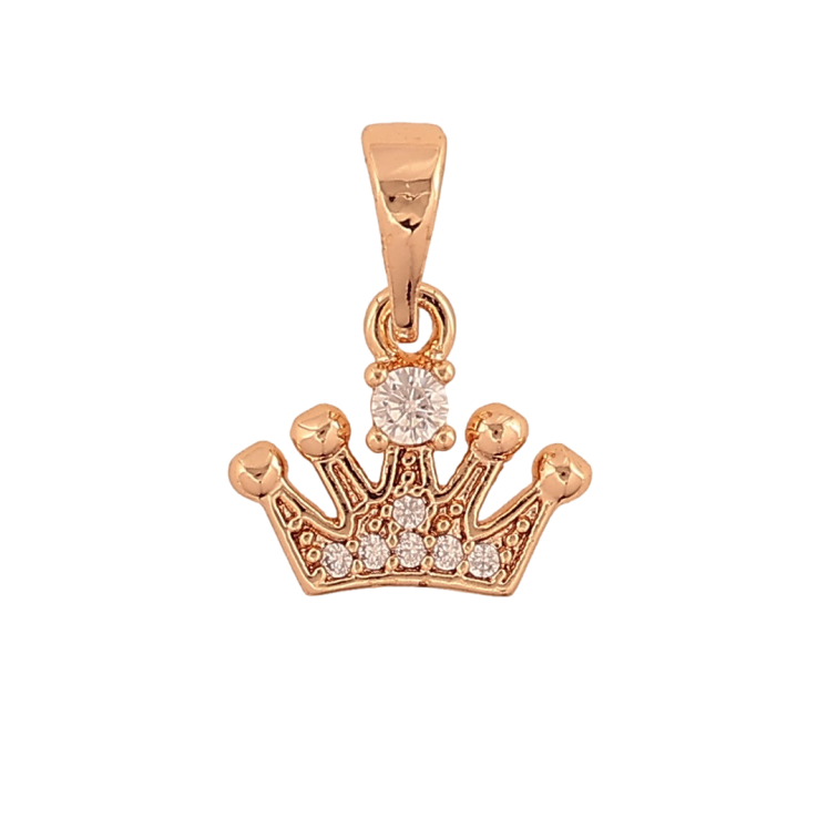 Кулон Xuping M&L колір 18K "Корона" для ланцюжка до 5мм фото №22 Кулон Xuping M&L колір 18K "Корона" для ланцюжка до 5мм фото №22