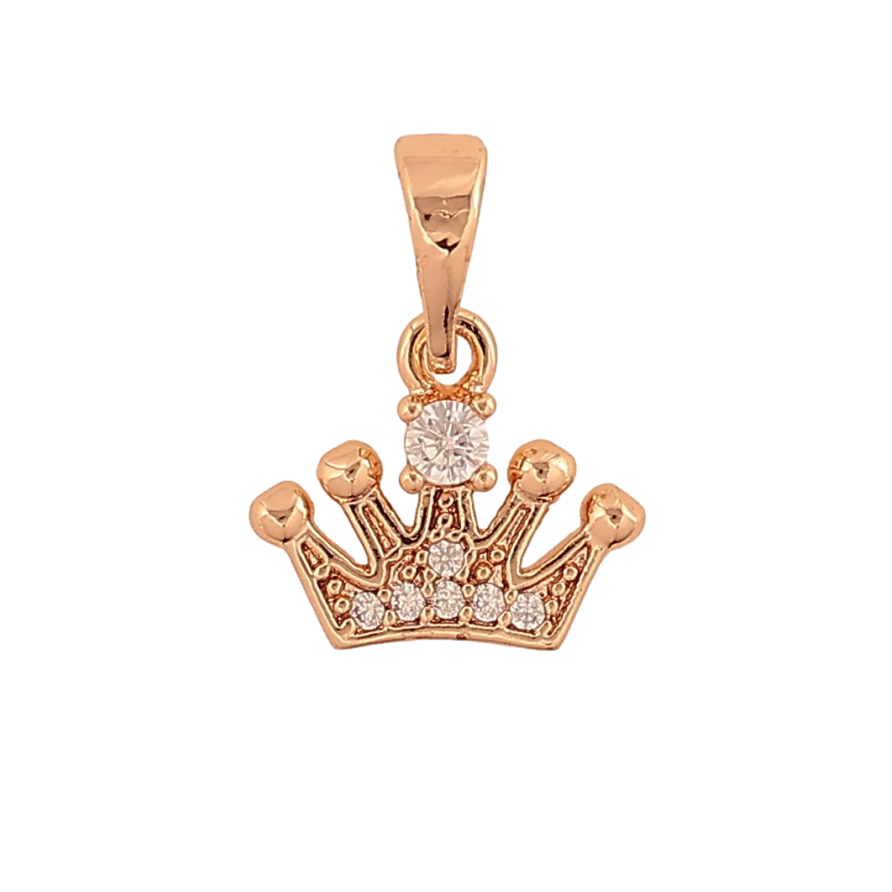 Кулон Xuping M&L колір 18K "Корона" для ланцюжка до 5мм фото №1 Кулон Xuping M&L колір 18K "Корона" для ланцюжка до 5мм фото №1