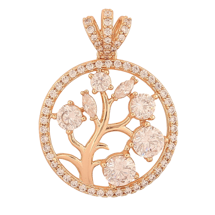 Кулон Xuping M&L колір 18K "Кристальне дерево" для ланцюжка до 4мм фото №19