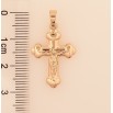 Кулон Xuping колір Позолота 18К "Хрест з Розп'яттям" для ланцюжка до 5мм фото №2