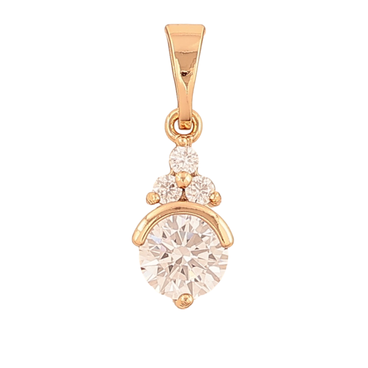 Кулон Xuping колір Позолота 18K "Кристальний блиск" для ланцюжка до 5мм фото №15