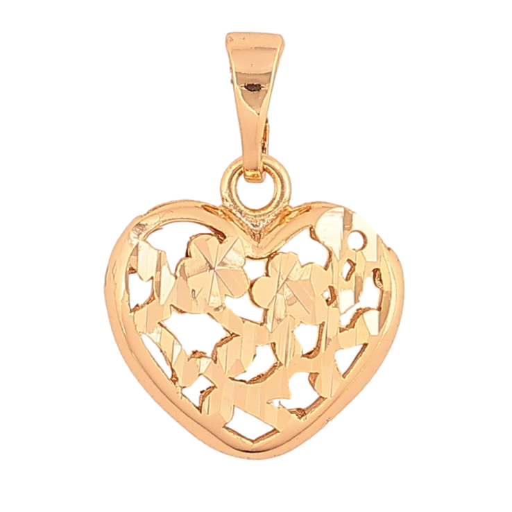 Кулон Xuping колір Позолота 18K "Сердечко" для ланцюжка до 5мм фото №21