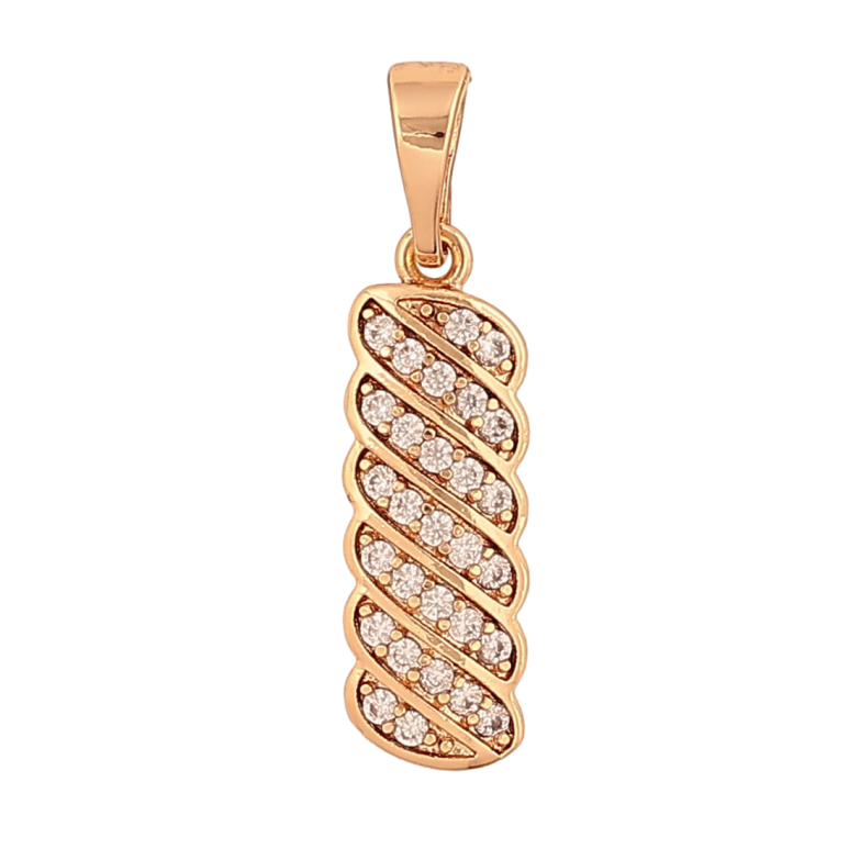 Кулон Xuping колір Позолота 18К "Інкрустація кристалами" для ланцюжка до 5мм фото №3 Кулон Xuping колір Позолота 18К "Інкрустація кристалами" для ланцюжка до 5мм фото №3