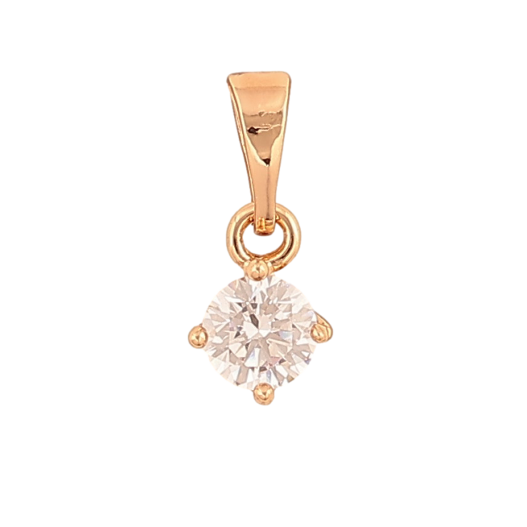 Кулон Xuping цвет Позолота 18К "Кристалл, ø 5мм" для цепочки до 5мм фото №22 Кулон Xuping цвет Позолота 18К "Кристалл, ø 5мм" для цепочки до 5мм фото №22