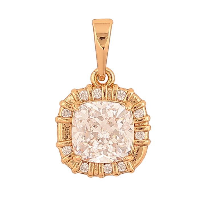 Кулон Xuping колір Позолота 18К "Інкрустація кристалами" для ланцюжка до 6мм фото №12 Кулон Xuping колір Позолота 18К "Інкрустація кристалами" для ланцюжка до 6мм фото №12