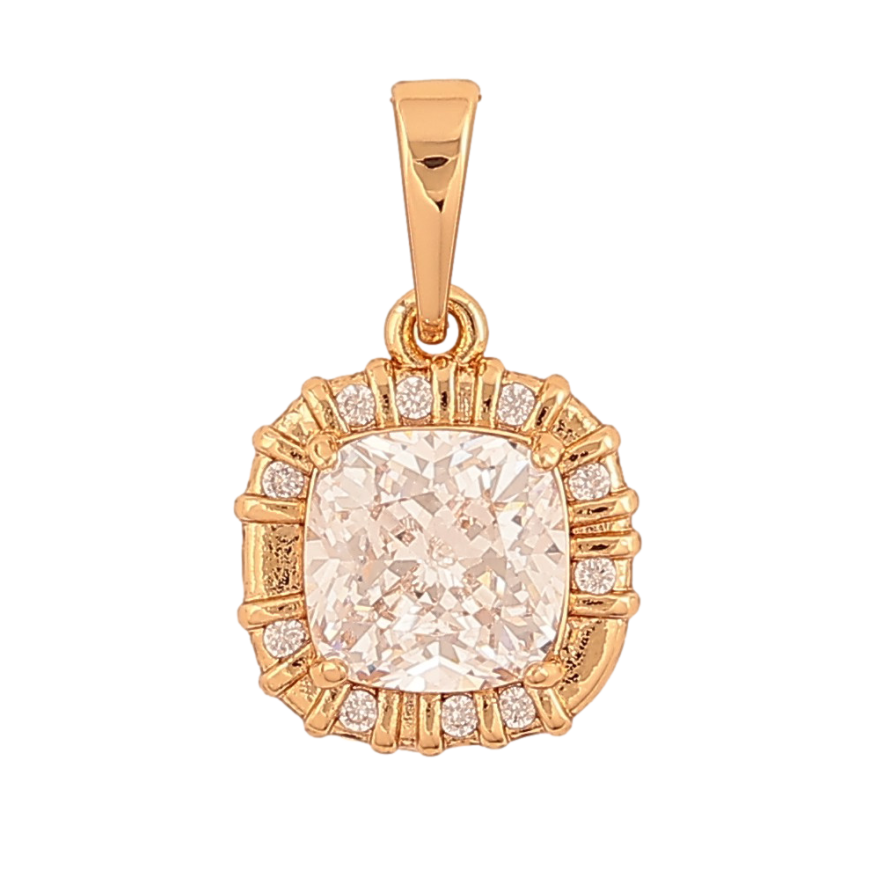 Кулон Xuping колір Позолота 18К "Інкрустація кристалами" для ланцюжка до 6мм фото №1 Кулон Xuping колір Позолота 18К "Інкрустація кристалами" для ланцюжка до 6мм фото №1