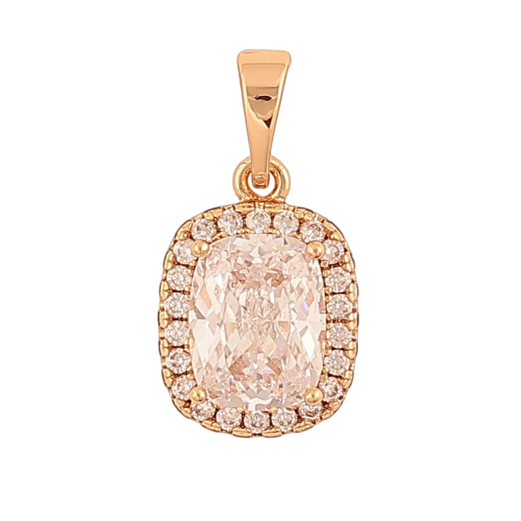 Кулон Xuping колір Позолота 18К "Інкрустація кристалами" для ланцюжка до 5мм фото №2 Кулон Xuping колір Позолота 18К "Інкрустація кристалами" для ланцюжка до 5мм фото №2