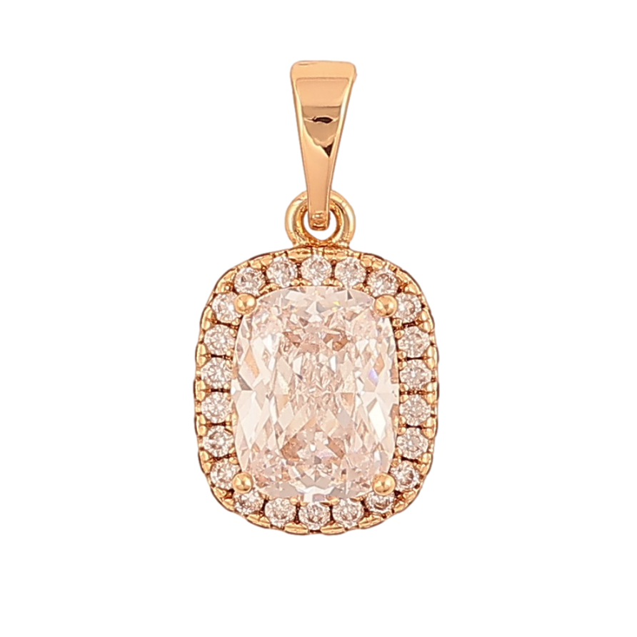 Кулон Xuping колір Позолота 18К "Інкрустація кристалами" для ланцюжка до 5мм фото №1 Кулон Xuping колір Позолота 18К "Інкрустація кристалами" для ланцюжка до 5мм фото №1