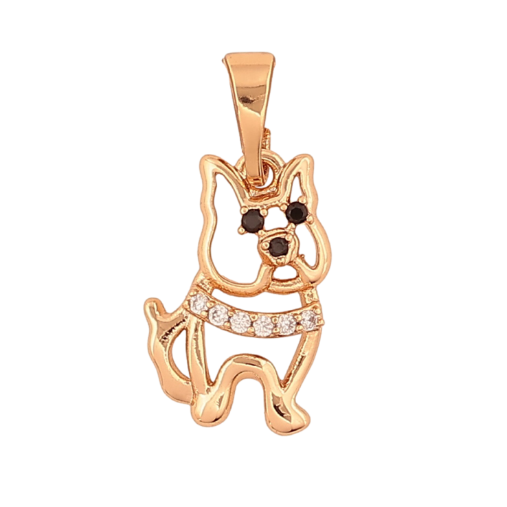 Кулон Xuping колір Позолота 18К "Собачка" для ланцюжка до 5мм фото №19