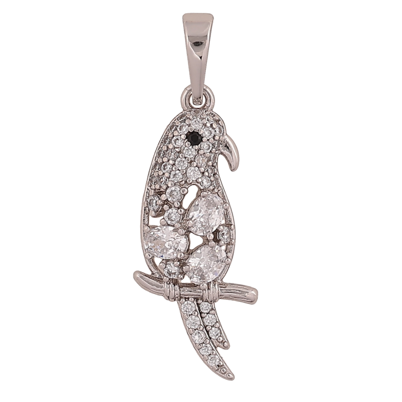 Кулон Xuping колір Родій "Папуга" для ланцюжка до 6мм фото №21