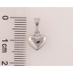 Кулон Xuping цвет Родий "Сердечко" для цепочки до 5мм фото №2 Кулон Xuping цвет Родий "Сердечко" для цепочки до 5мм фото №2