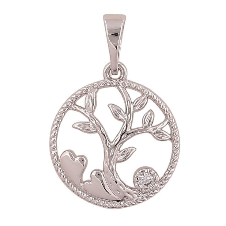 Кулон Xuping колір Родій "Дерево життя" для ланцюжка до 5мм фото №8