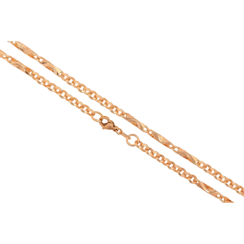 Цепочка Xuping M&L цвет 18К "Плетение Фантазийное" длина 50см х 4-5мм фото №13