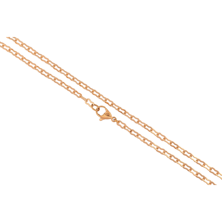 Цепочка Xuping M&L цвет 18К "Плетение Фантазийное" длина 46см х 3мм фото №2 Цепочка Xuping M&L цвет 18К "Плетение Фантазийное" длина 46см х 3мм фото №2