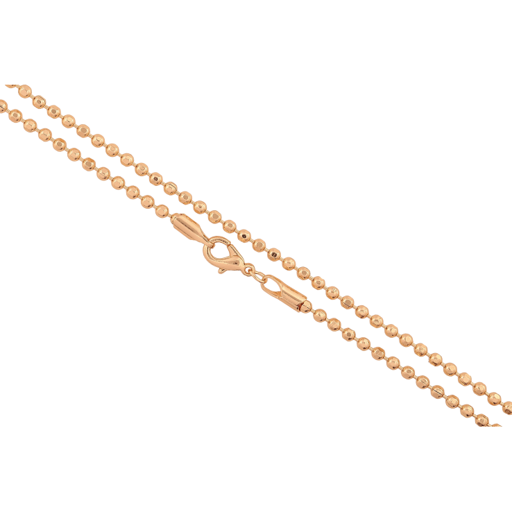 Цепочка Xuping M&L цвет 18К "Плетение Перлина" длина 40см х 2.5мм фото №12 Цепочка Xuping M&L цвет 18К "Плетение Перлина" длина 40см х 2.5мм фото №12