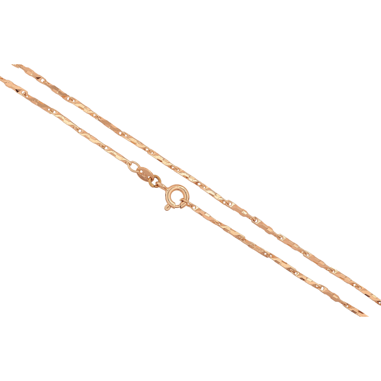 Ланцюжок Xuping M&L колір 18К "Плетіння Фантазійне" довжина 46см х 2мм фото №1 Ланцюжок Xuping M&L колір 18К "Плетіння Фантазійне" довжина 46см х 2мм фото №1