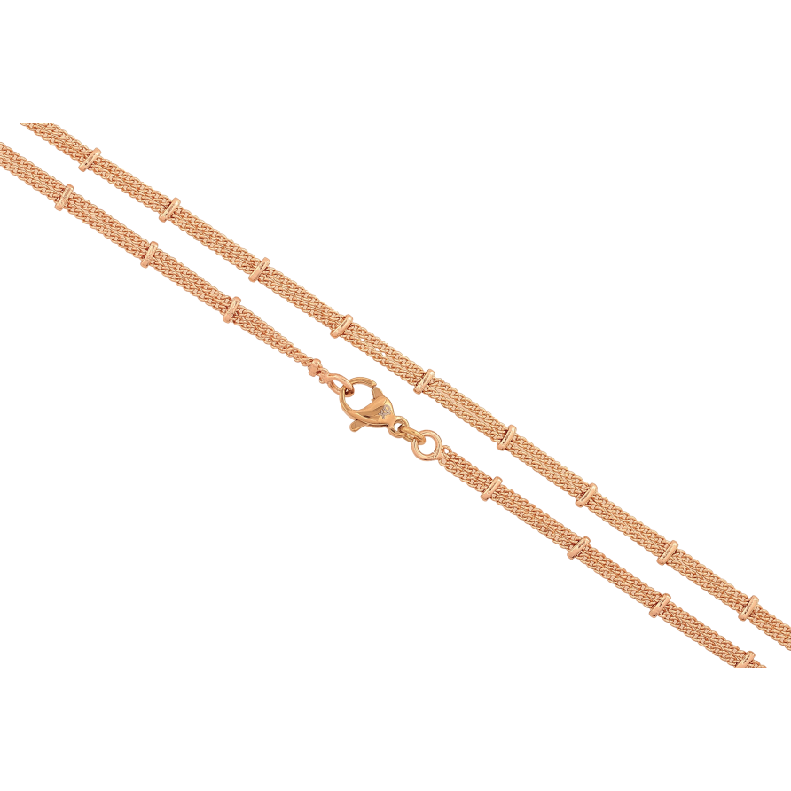 Цепочка Xuping M&L цвет 18К "Плетение двойное Панцирное с соединением" длина 50см х 3-4мм фото №1 Цепочка Xuping M&L цвет 18К "Плетение двойное Панцирное с соединением" длина 50см х 3-4мм фото №1