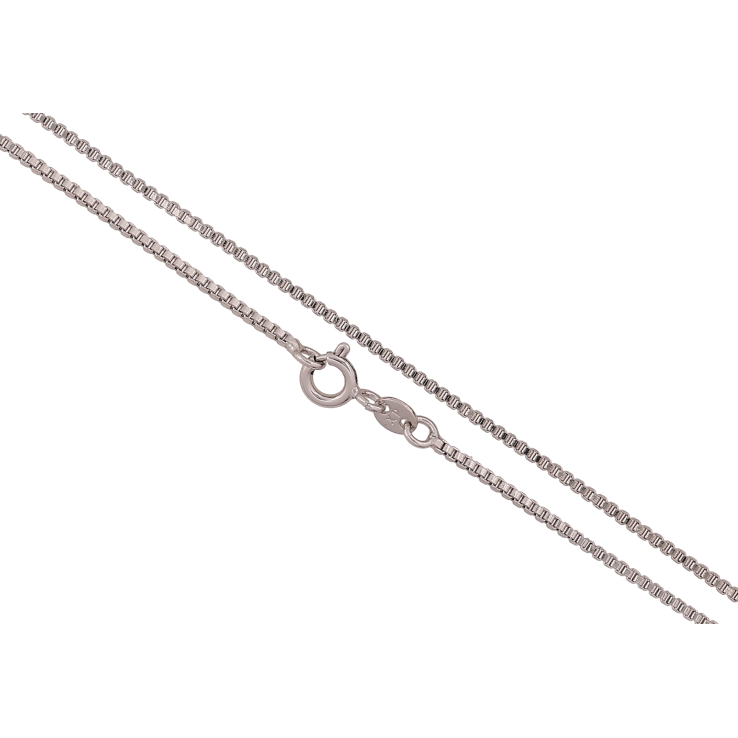 Ланцюжок Xuping колір Родій "Плетіння Венеціанське" довжина 45см х 1.5мм фото №4