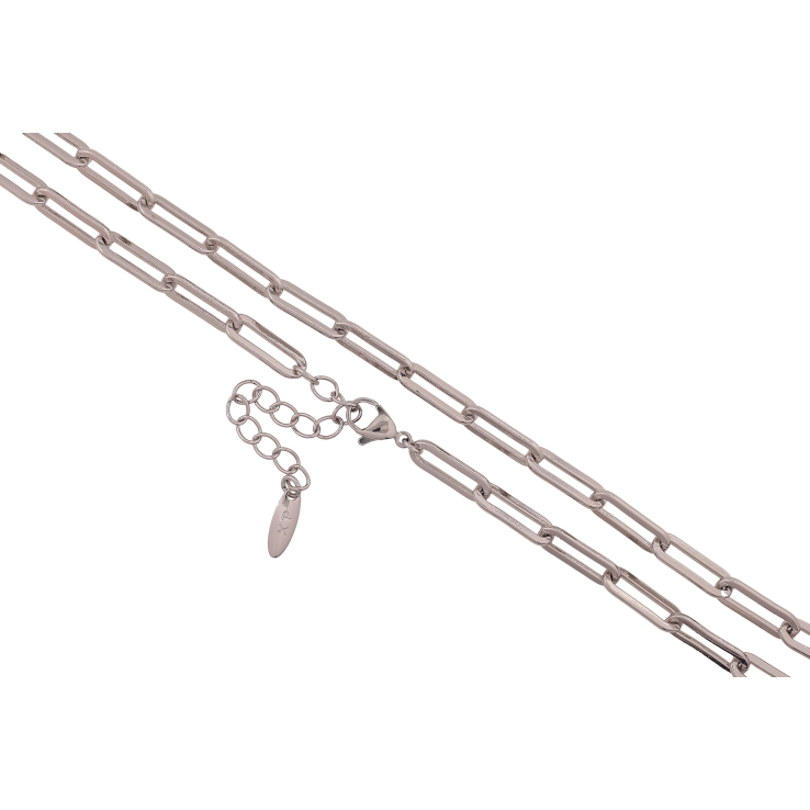 Ланцюжок Xuping колір Родій "Плетіння Якірне" довжина 45-50см х 5.5мм фото №25