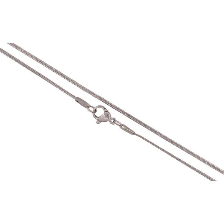 Ланцюжок Xuping ТТМ Stainless Steel колір Родій "Плетіння Снейк" довжина 45см х 1.5мм фото №23 Ланцюжок Xuping ТТМ Stainless Steel колір Родій "Плетіння Снейк" довжина 45см х 1.5мм фото №23