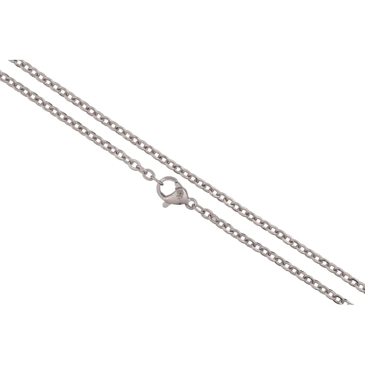 Ланцюжок Xuping ТТМ Stainless Steel колір Родій "Плетіння Якірне з візерунком" довжина 45см х 2.5мм фото №25 Ланцюжок Xuping ТТМ Stainless Steel колір Родій "Плетіння Якірне з візерунком" довжина 45см х 2.5мм фото №25