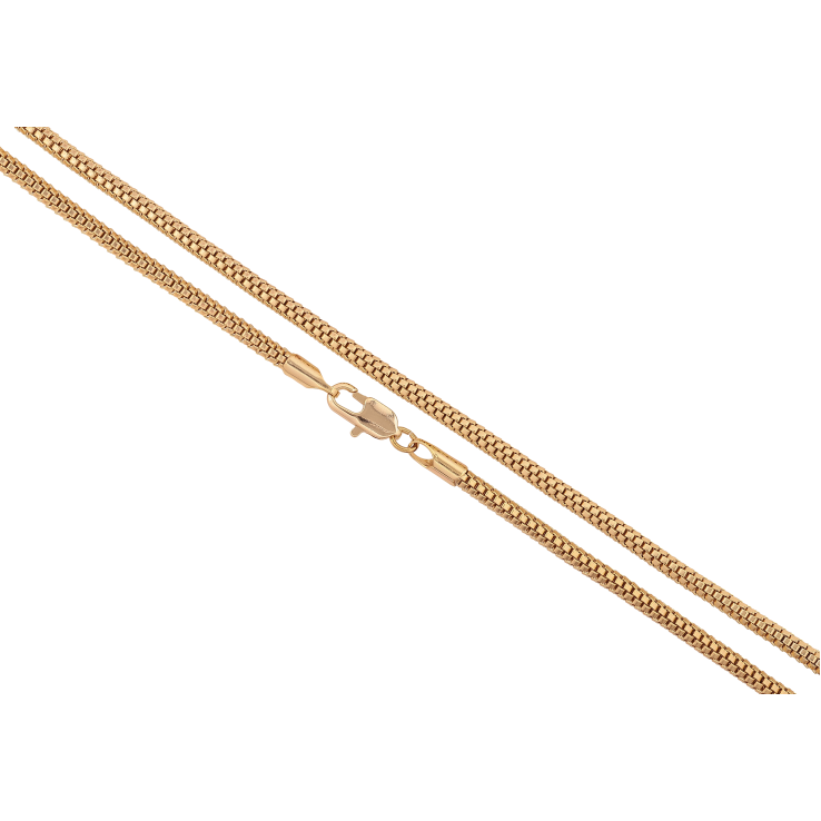 Ланцюжок Xuping колір Позолота 14K "Плетіння декоративний шнур" довжина 50см х 3мм фото №24