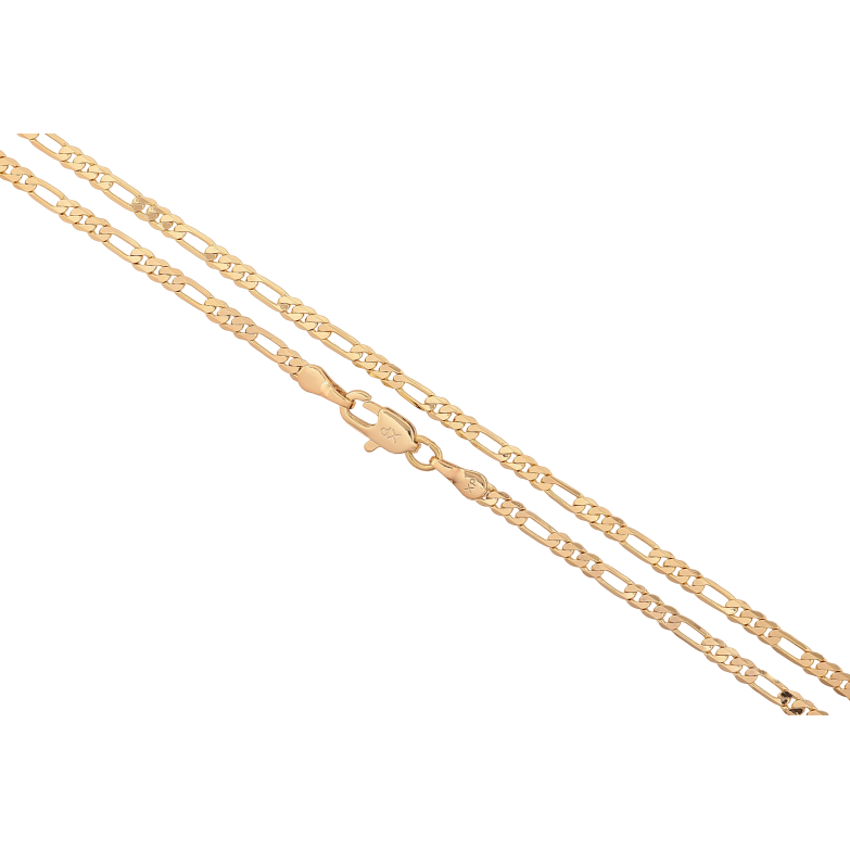 Цепочка Xuping цвет Позолота 14K "Плетение Фигаро" длинна 45см х 3мм фото №1 Цепочка Xuping цвет Позолота 14K "Плетение Фигаро" длинна 45см х 3мм фото №1