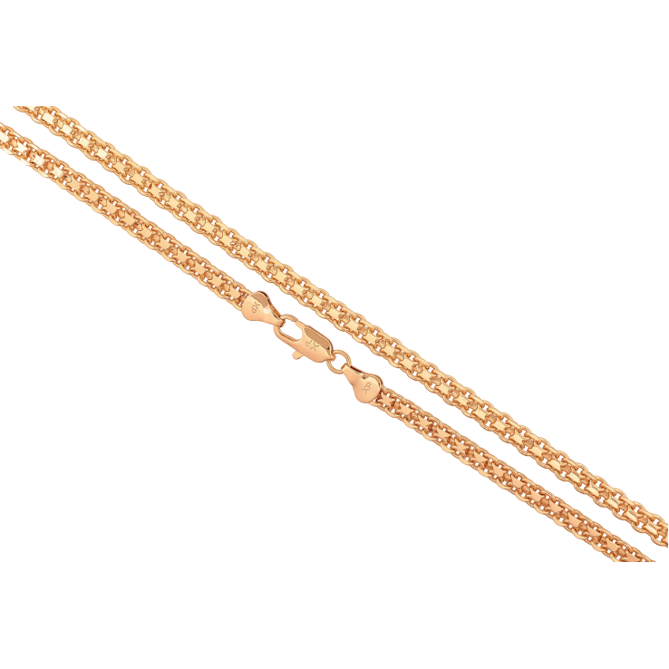 Ланцюжок Xuping колір Позолота 18K "Плетіння Італійський Бісмарк" довжина 60см х 5мм фото №23