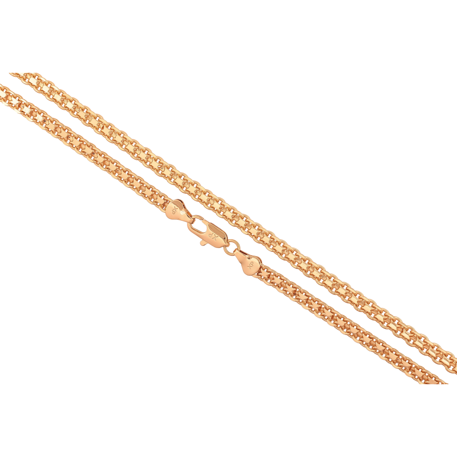 Ланцюжок Xuping колір Позолота 18K "Плетіння Італійський Бісмарк" довжина 60см х 5мм фото №1 Ланцюжок Xuping колір Позолота 18K "Плетіння Італійський Бісмарк" довжина 60см х 5мм фото №1
