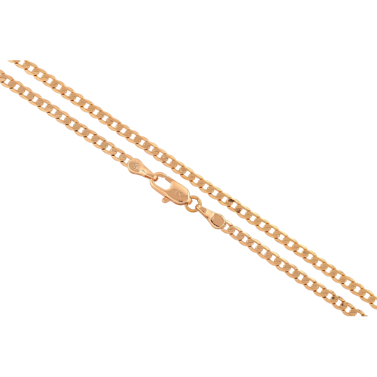 Цепочка Xuping цвет Позолота 18K "Плетение Панцирное" длинна 50см х 2.5мм фото №10