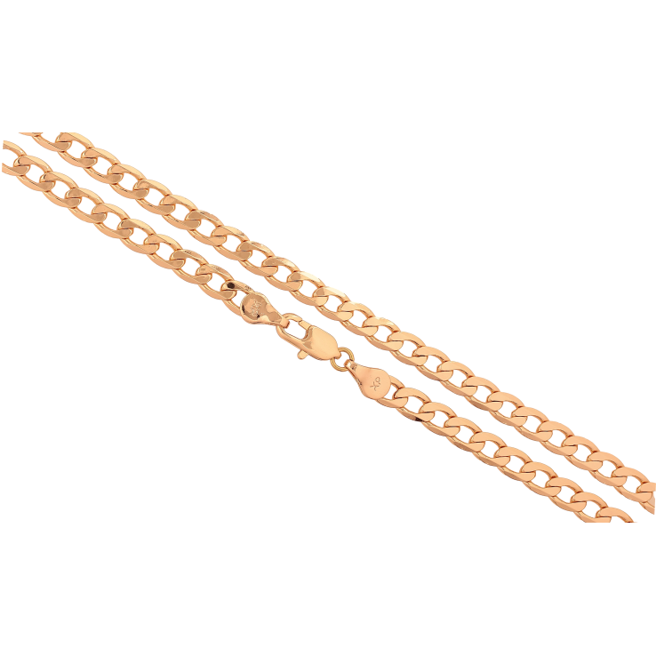 Цепочка Xuping цвет Позолота 18K "Плетение Панцирное" длинна 45см х 5мм фото №9