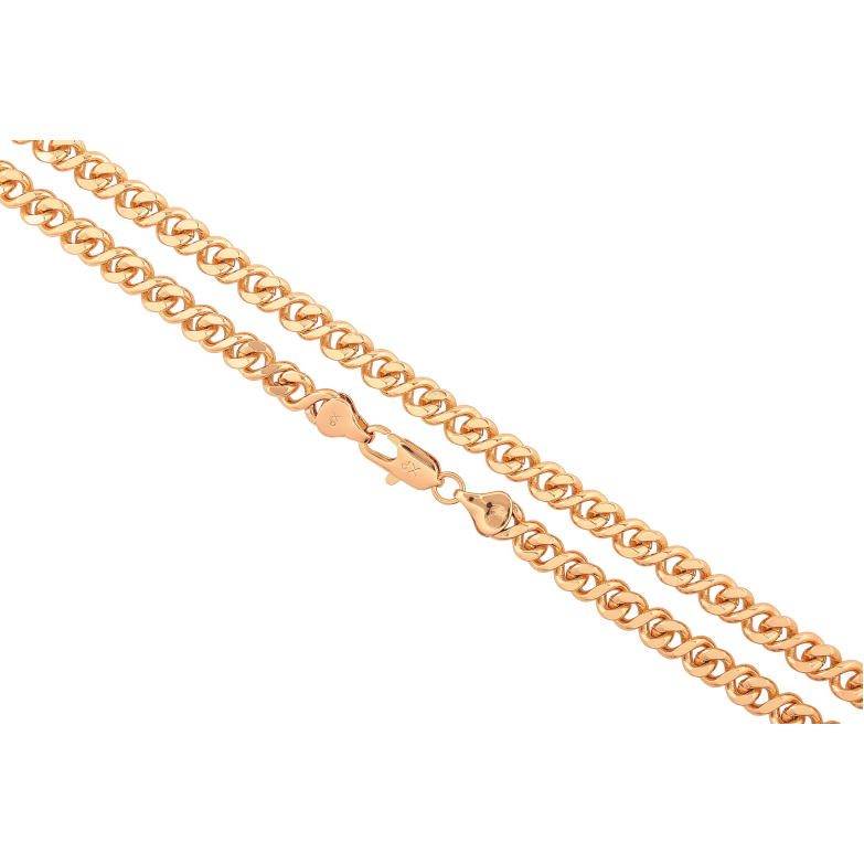 Цепочка Xuping цвет Позолота 18K "Плетение Восьмерка" длинна 51см х 6мм фото №23