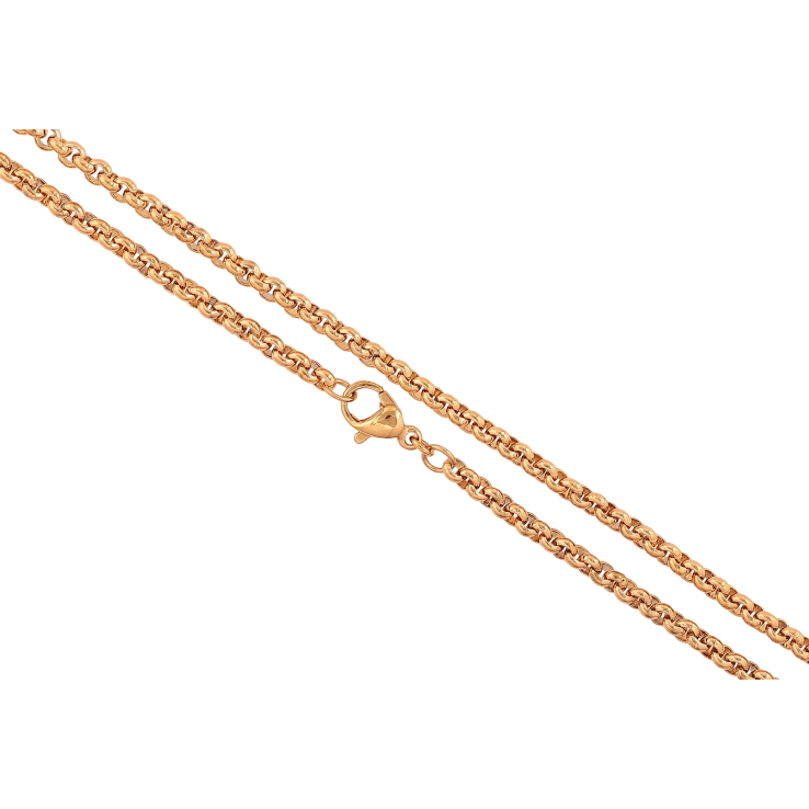 Ланцюжок Xuping колір Позолота 18K "Плетіння Бельцер" довжина 50см х 3мм фото №10 Ланцюжок Xuping колір Позолота 18K "Плетіння Бельцер" довжина 50см х 3мм фото №10