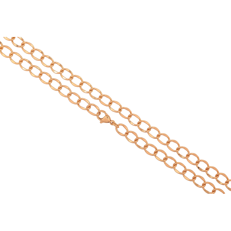 Ланцюжок Xuping колір Позолота 18K "Плетіння Панцирне" довжина 50см х 6мм фото №18 Ланцюжок Xuping колір Позолота 18K "Плетіння Панцирне" довжина 50см х 6мм фото №18