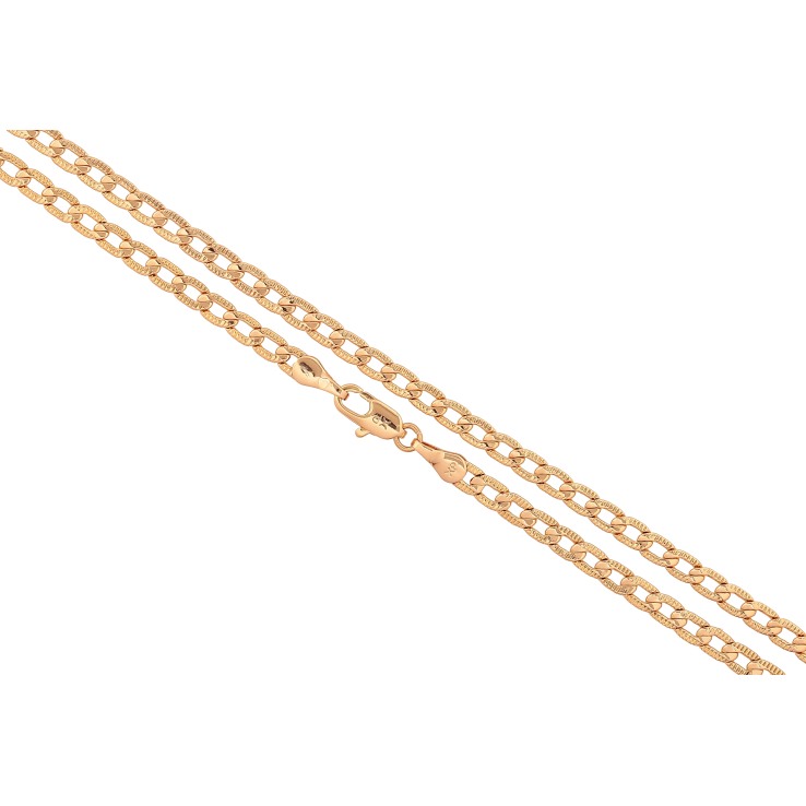 Ланцюжок Xuping колір Позолота 18K "Плетіння Панцирне з візерунком" довжина 45см х 3.5мм фото №21 Ланцюжок Xuping колір Позолота 18K "Плетіння Панцирне з візерунком" довжина 45см х 3.5мм фото №21