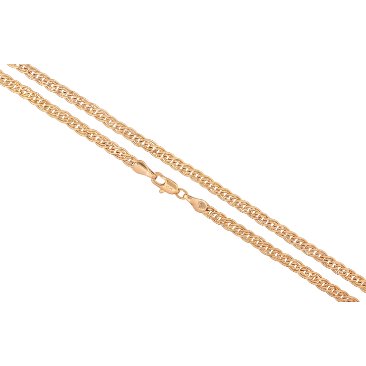 Ланцюжок Xuping колір Позолота 18K "Плетіння Нонна" довжина 45см х 4мм фото №21 Ланцюжок Xuping колір Позолота 18K "Плетіння Нонна" довжина 45см х 4мм фото №21