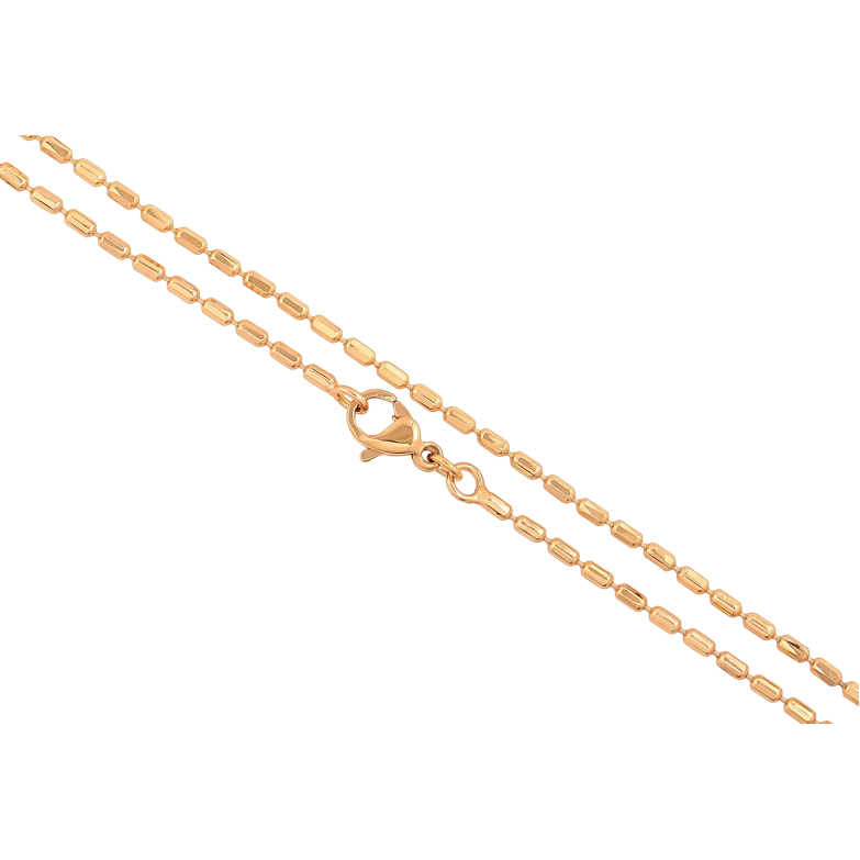 Ланцюжок Xuping колір Позолота 18K "Плетіння Перлина" довжина 45см х 1.5мм фото №1 Ланцюжок Xuping колір Позолота 18K "Плетіння Перлина" довжина 45см х 1.5мм фото №1