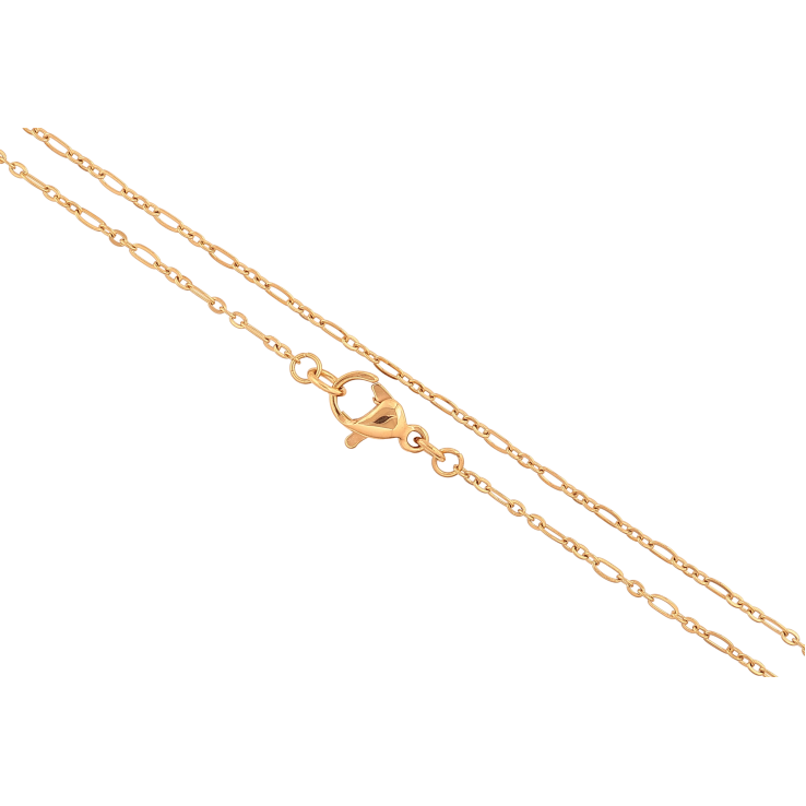 Ланцюжок Xuping колір Позолота 18K "Плетіння Якірне 3+1" довжина 46см х 1.5мм фото №6 Ланцюжок Xuping колір Позолота 18K "Плетіння Якірне 3+1" довжина 46см х 1.5мм фото №6