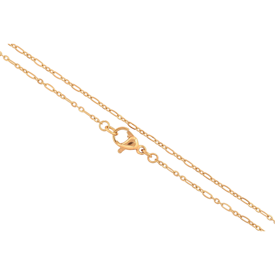 Ланцюжок Xuping колір Позолота 18K "Плетіння Якірне 3+1" довжина 46см х 1.5мм фото №1 Ланцюжок Xuping колір Позолота 18K "Плетіння Якірне 3+1" довжина 46см х 1.5мм фото №1