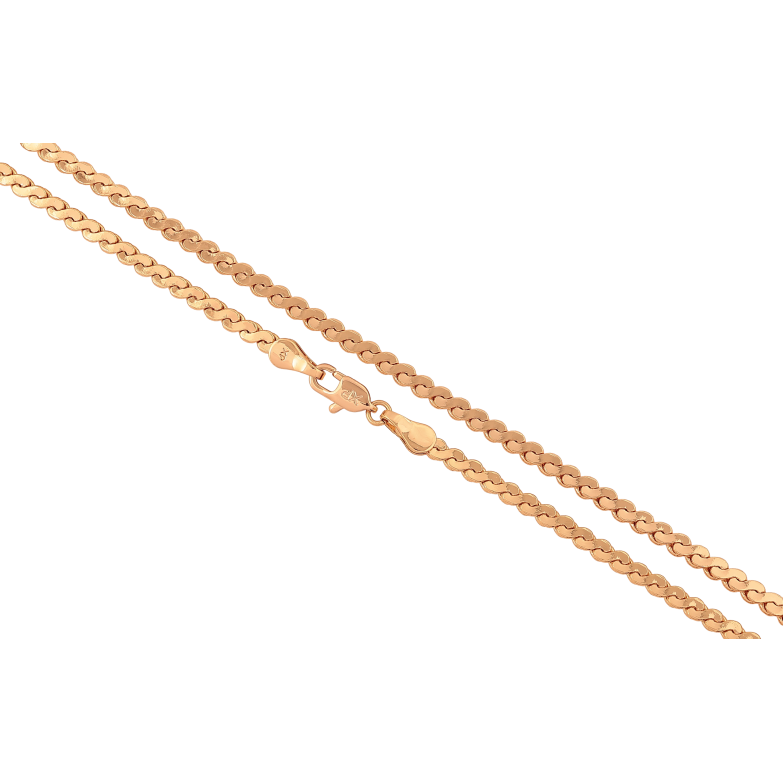 Цепочка Xuping цвет Позолота 18K "Плетение Серпантин" длинна 50см х 3мм фото №1 Цепочка Xuping цвет Позолота 18K "Плетение Серпантин" длинна 50см х 3мм фото №1