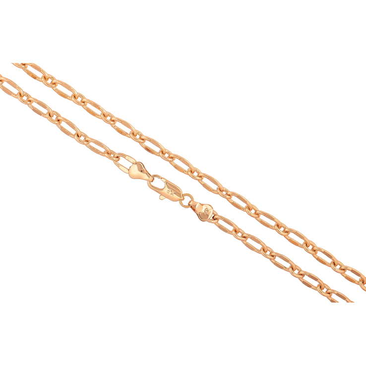 Ланцюжок Xuping колір Позолота 18K "Плетіння Фантазійне" довжина 52см х 6мм фото №11 Ланцюжок Xuping колір Позолота 18K "Плетіння Фантазійне" довжина 52см х 6мм фото №11