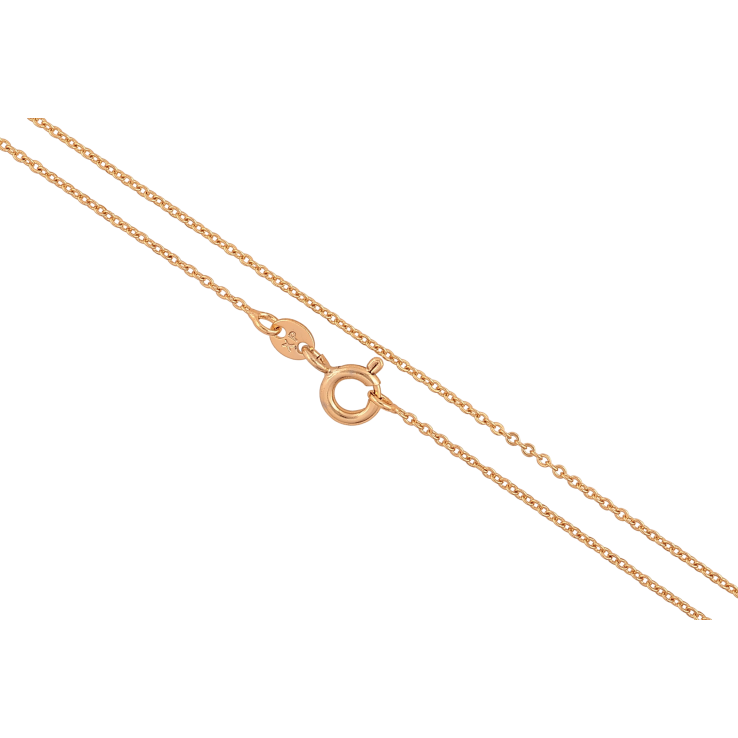 Ланцюжок Xuping колір Позолота 18K "Плетіння Якірне" довжина 49см х 1мм фото №6 Ланцюжок Xuping колір Позолота 18K "Плетіння Якірне" довжина 49см х 1мм фото №6