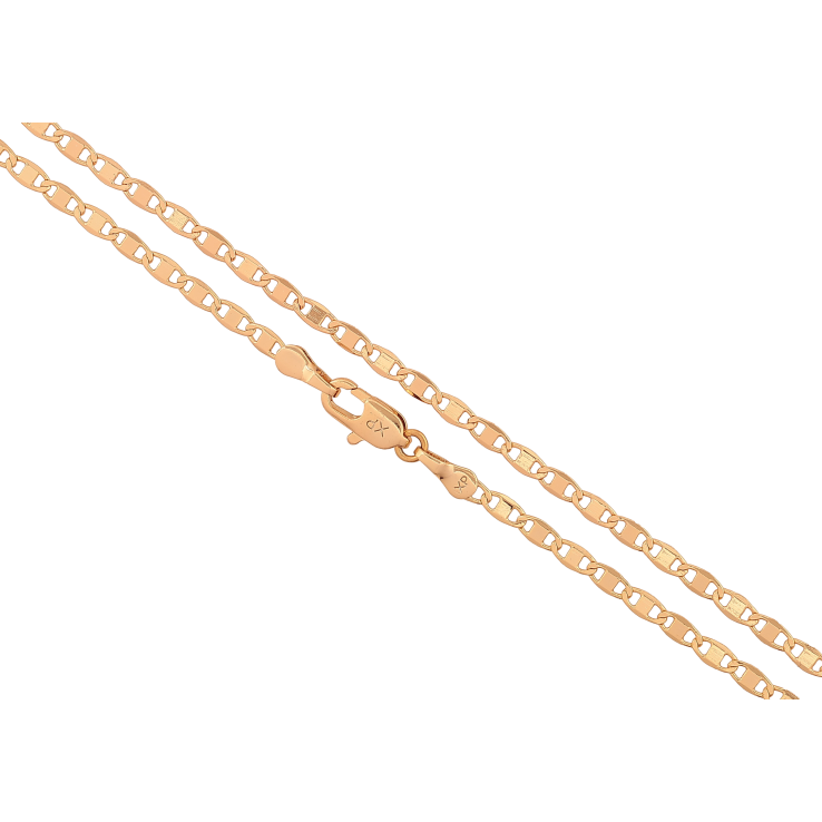 Ланцюжок Xuping колір Позолота 18K "Плетіння Морський ланцюг" довжина 50см х 2.5мм фото №22 Ланцюжок Xuping колір Позолота 18K "Плетіння Морський ланцюг" довжина 50см х 2.5мм фото №22