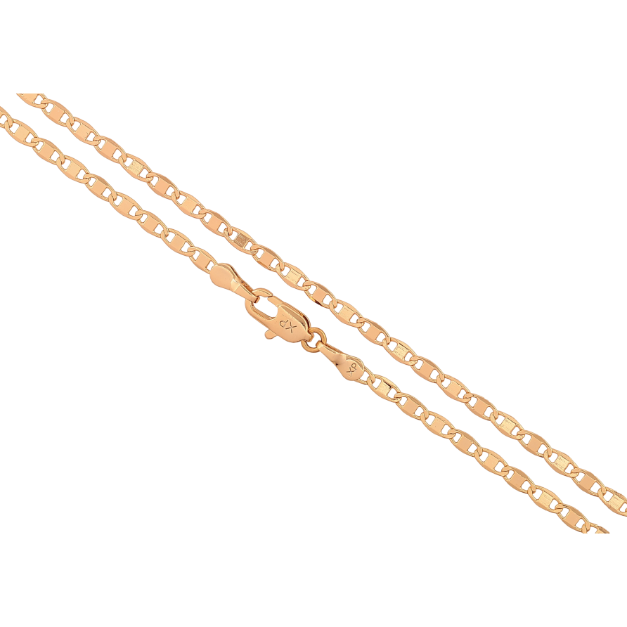 Ланцюжок Xuping колір Позолота 18K "Плетіння Морський ланцюг" довжина 50см х 2.5мм фото №1