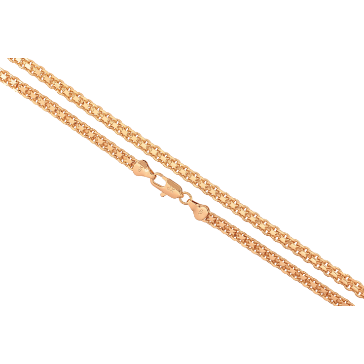 Цепочка Xuping цвет Позолота 18K "Плетение Итальянский Бисмарк" длинна 51см х 5мм фото №13