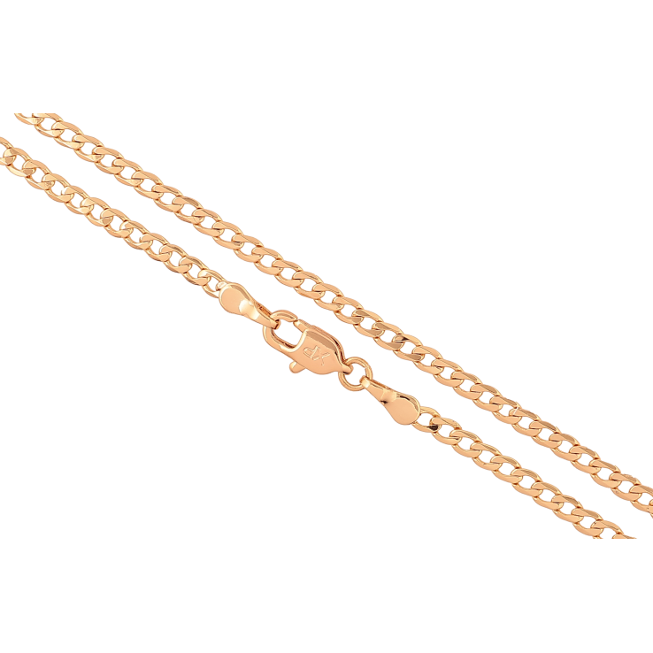 Цепочка Xuping цвет Позолота 18K "Плетение Панцирное" длинна 50см х 3мм фото №16 Цепочка Xuping цвет Позолота 18K "Плетение Панцирное" длинна 50см х 3мм фото №16