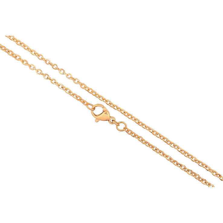 Ланцюжок Xuping колір Позолота 18K "Плетіння Якірне" довжина 45см х 2мм фото №25 Ланцюжок Xuping колір Позолота 18K "Плетіння Якірне" довжина 45см х 2мм фото №25